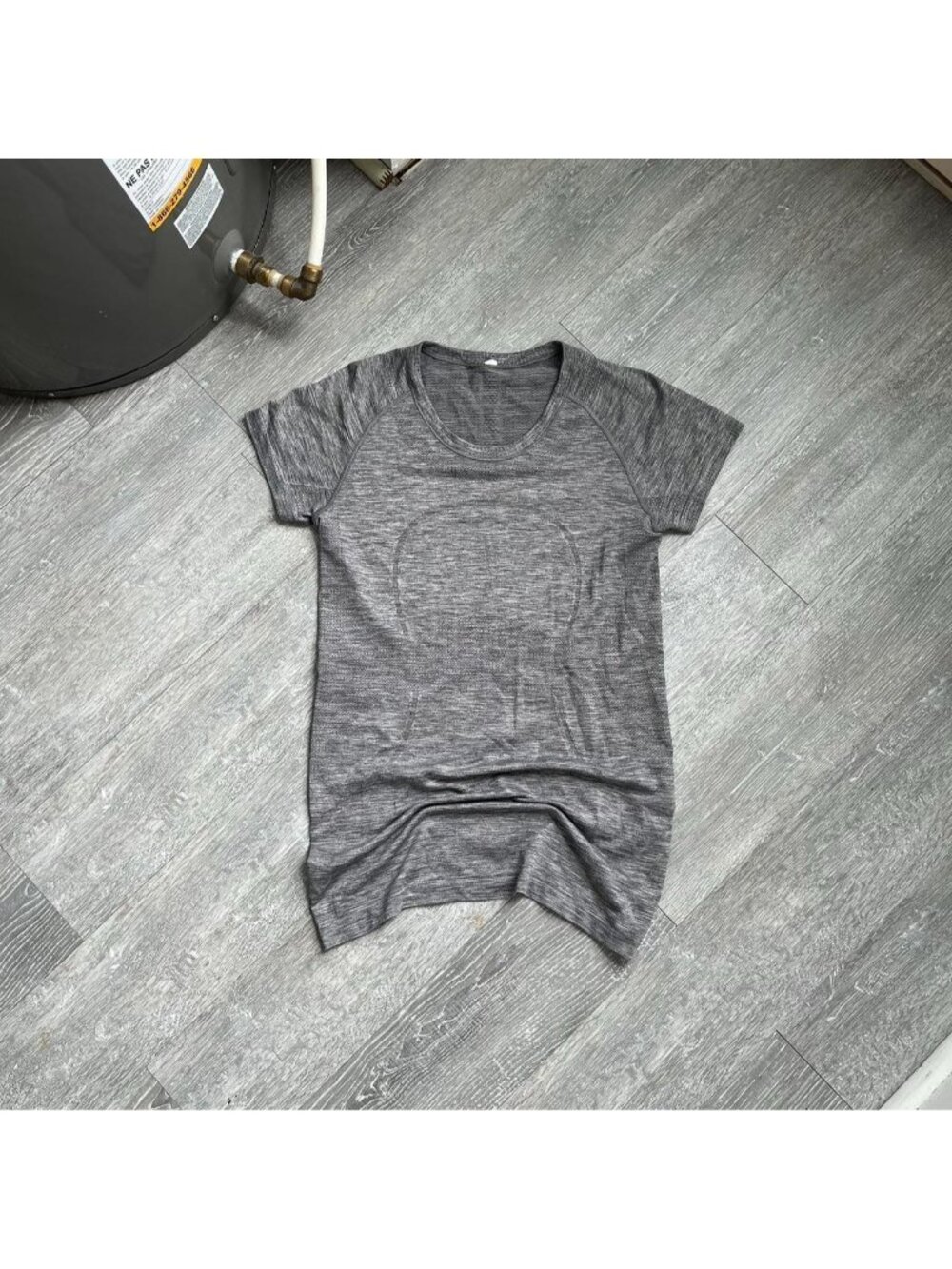 Charcoal Grey Lululemon Activewear / Yoga / Workout Tank Top / Shirt
